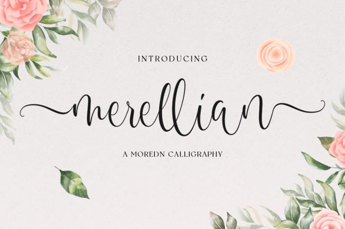Merellian Calligraphy Font