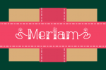 Meriam Font