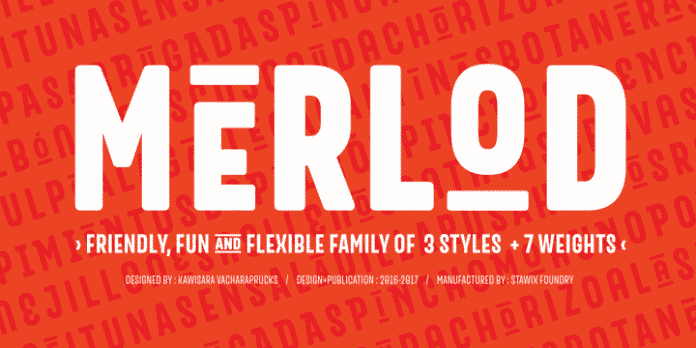 Merlod Font Family