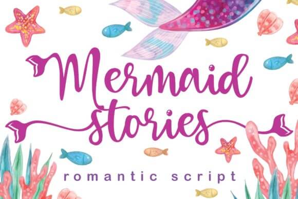 Mermaid Stories Font