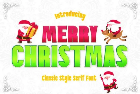 Merry Christmas Font