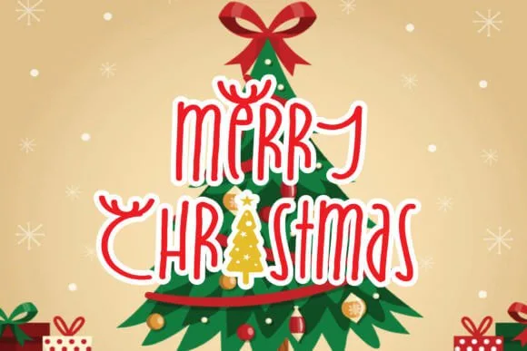 Merry Christmas Font