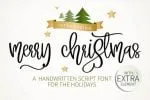 Melody Christmas Font