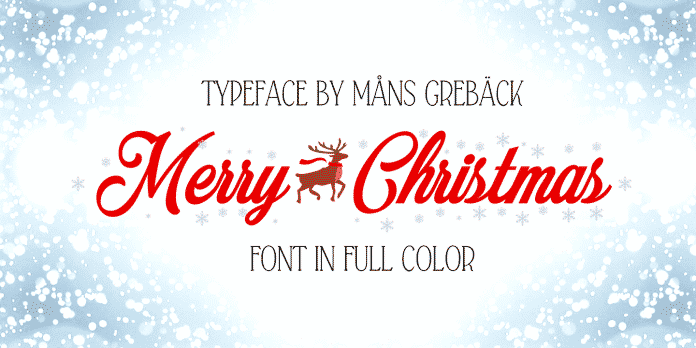 Merry Christmas Color – Fonts