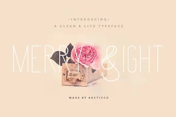 Merry Light Font