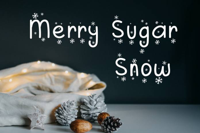 Merry Sugar Snow Font