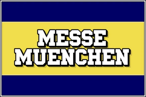 Messe Muenchen Font