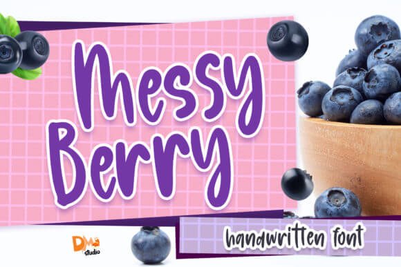 Messy Berry Font