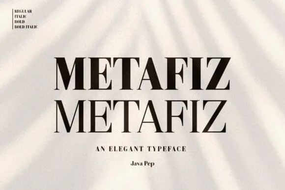 Metafiz Font