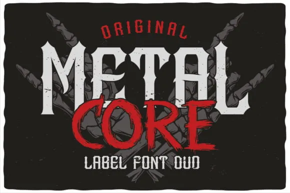 Metal Core Font