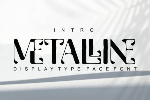 Metalline Font