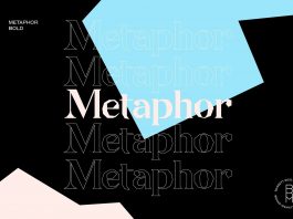 Metaphor Bold Font