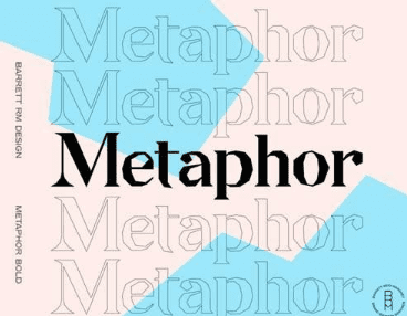 Metaphor Display Font