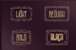Metria Street - Art Deco Family 4 Styles Font