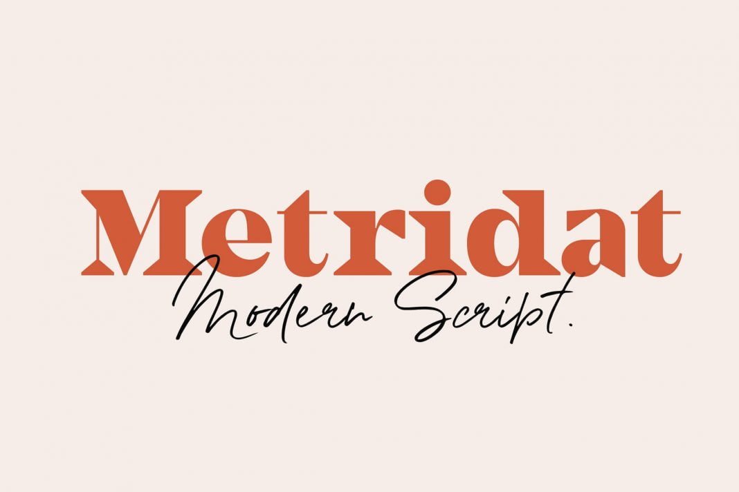 Metridat Fonts DUO Set