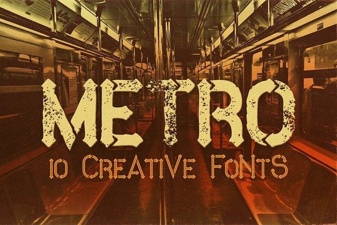 Metro 10 Font