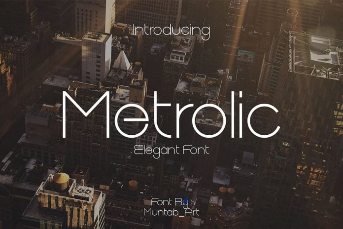 Metrolic Elegant Font