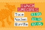 Mexican Taco Box Font