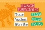 Mexican Taco Box Font