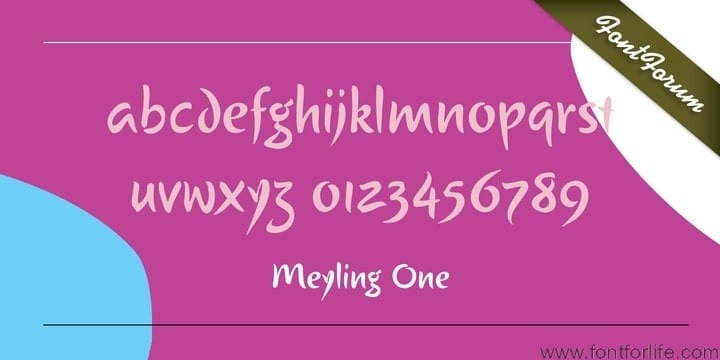 Meyling Font Family
