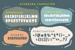 Mezacho - A Bold Playful Handmade Font