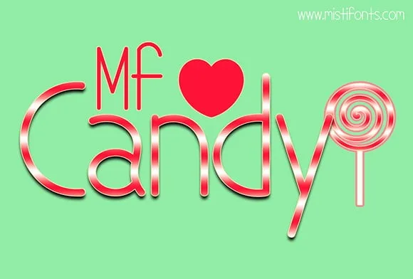 Mf Candy Font