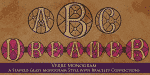 Mfc Verre Monogram Font