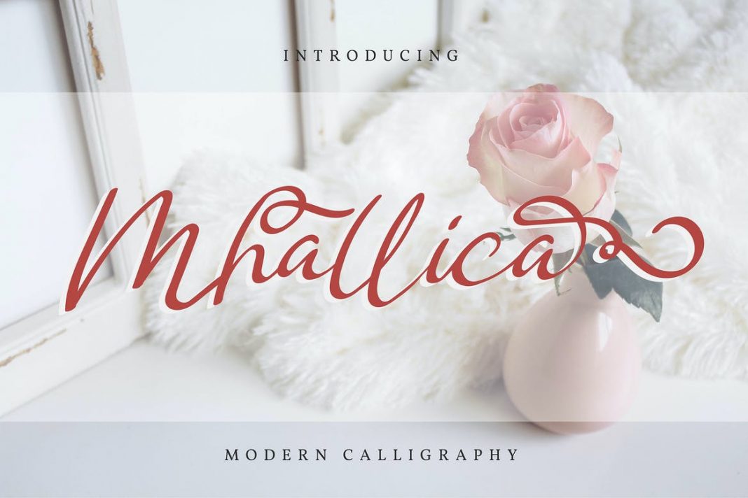 Mhallica Modern Calligraphy Font