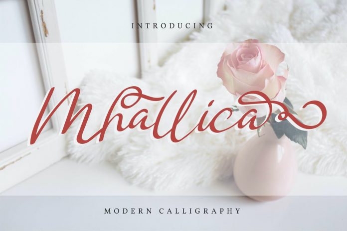 Mhallica Modern Calligraphy Font