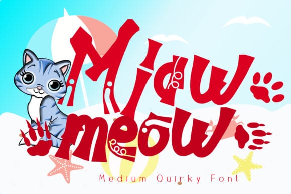 Miawmeow Font