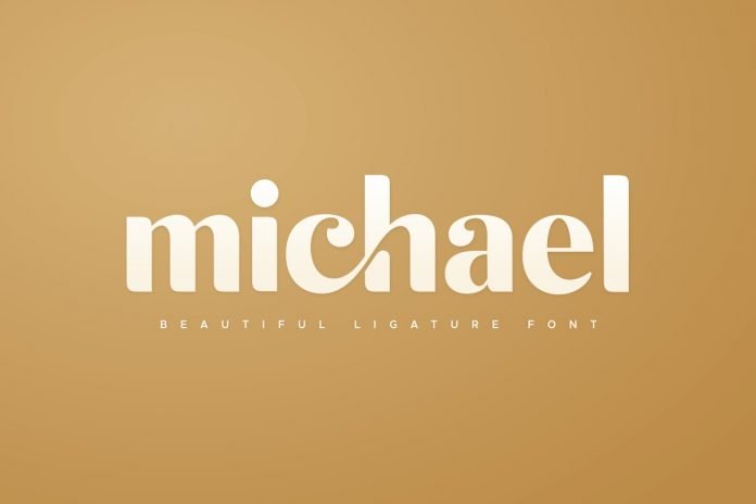 Michael - Beautiful Ligature Font