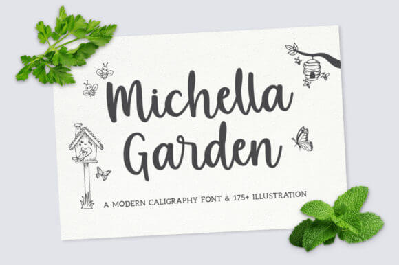 Michella Garden Font
