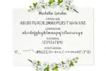Michella Garden Font
