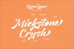 Mickstone Crush Font
