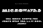 Microwaves Font