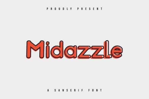 Midazzle Font