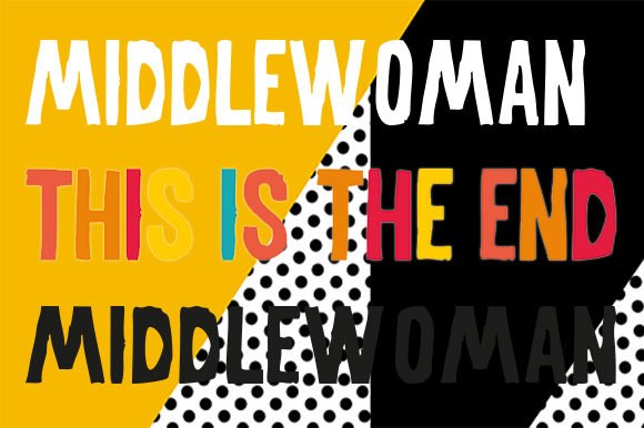 MiddleWoman Font