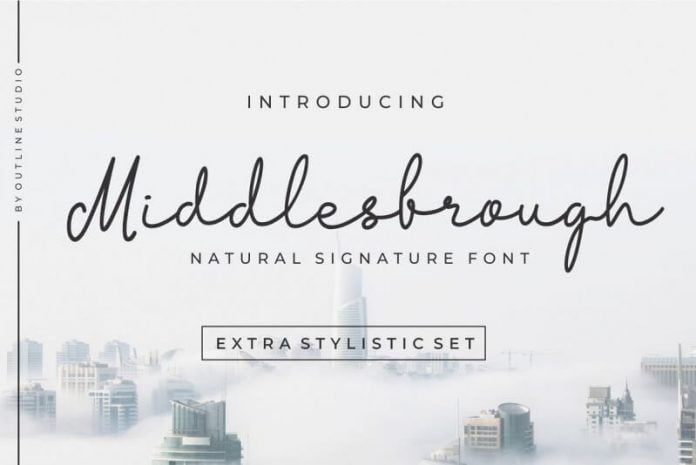 Middlesbrough Font