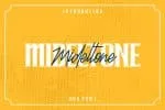 Mideltone Font