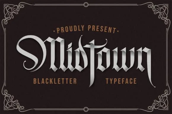 Midtown Font Midtown Font