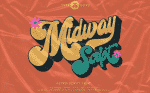 Midway Script - Funky Typeface Font