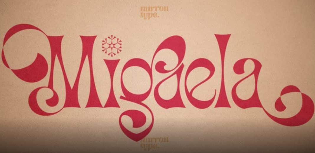 Migaela (c) Nurrontype Font