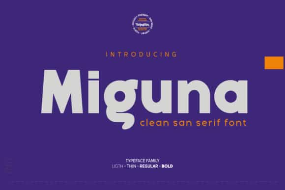 Miguna Font