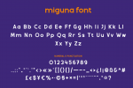 Miguna Font