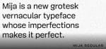 Mija - Miguel Hernández - Latinotype - 4 styles Font