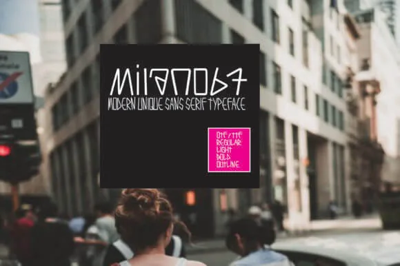 Milano67 Font
