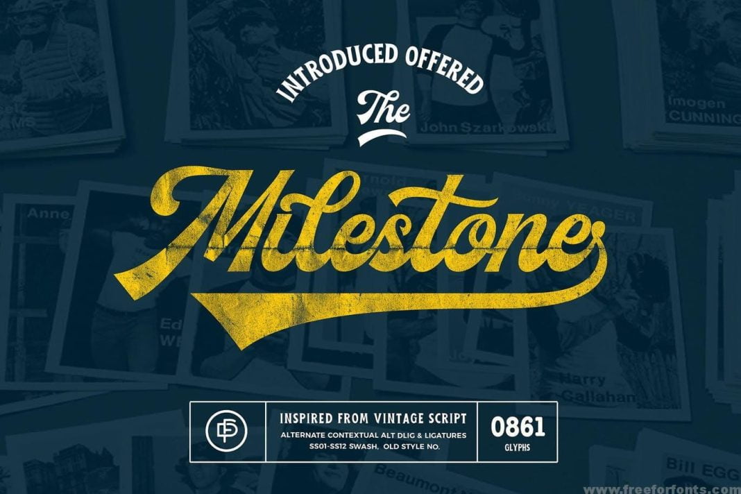Milestone Font Duo