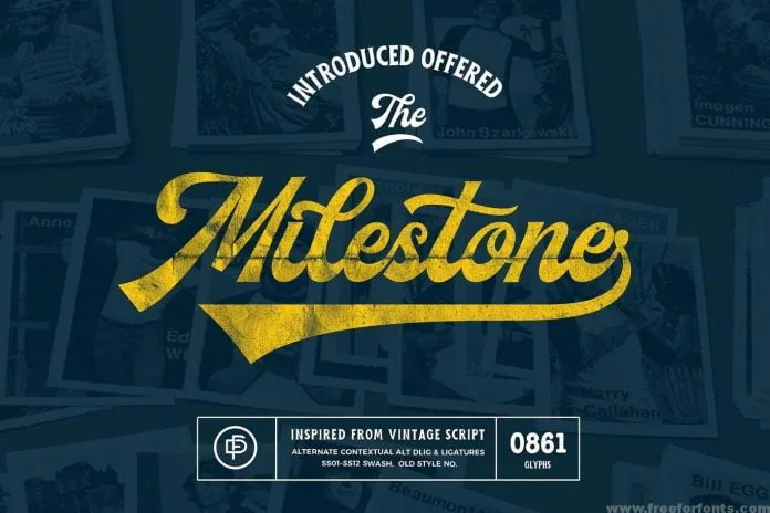 Milestone Font Duo
