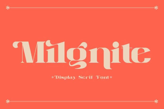 Milgnite Font