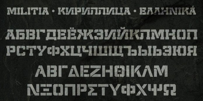 Militia Font